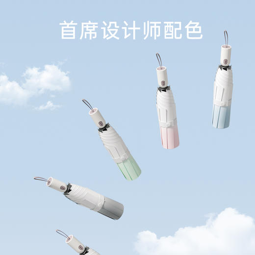 左都 迷你卡片遮阳太阳伞 防晒防紫外线小巧便携 商品图9