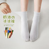 夏季薄款【袜子女袜冰冰袜 天鹅绒冰丝袜】中筒日系堆堆袜 轻薄舒适 ins潮搭长袜 商品缩略图1