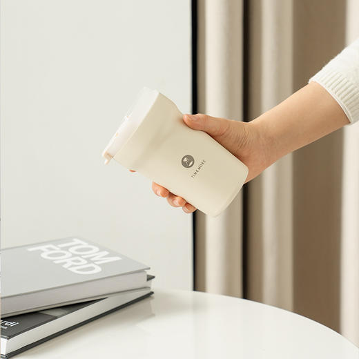 泰摩不锈钢随行杯-奶黄色 商品图5