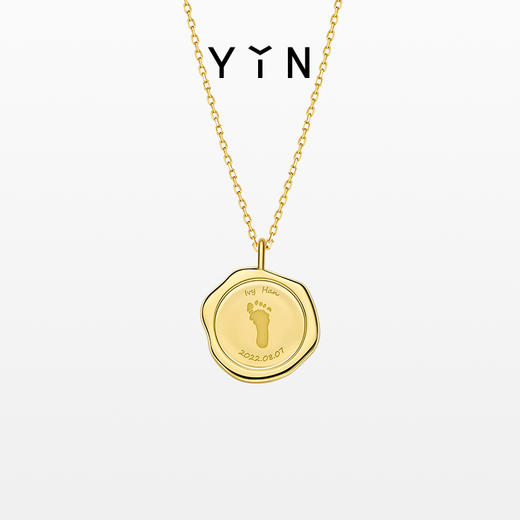 「印」火漆金币吊坠大号 商品图0