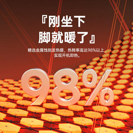 向物（SOTHING）折叠暖脚器暖烘烘暖脚神器冬季暖脚宝暖脚器加热脚垫 商品图1