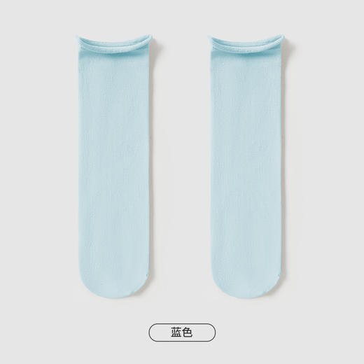 都市丽人时尚系列中筒袜女精梳棉袜子薄款中筒袜LC4EA5 商品图7