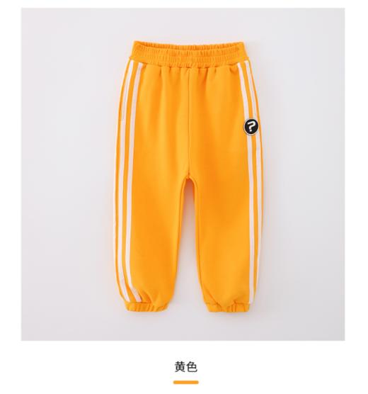 👍【藤之木工房儿童春季新款运动感卫裤】 ✅1、臀腿宽松 脚口束口、🌈柔软亲肤 舒适自由、🎊上身就不想脱下🌈 商品图4