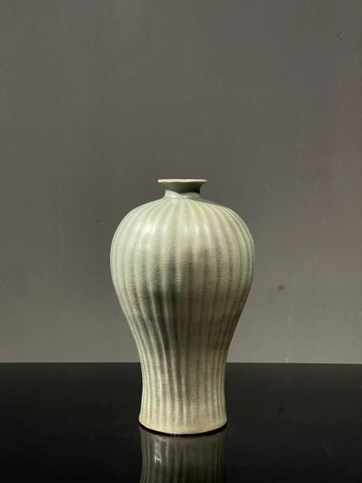 青瓷刻编竹纹梅瓶，顺丰包邮 商品图13