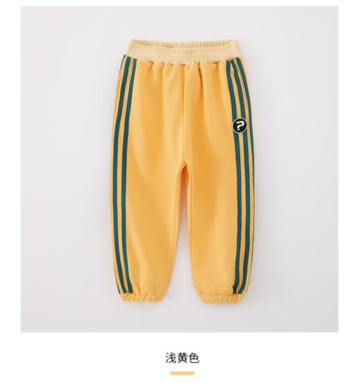 👍【藤之木工房儿童春季新款运动感卫裤】 ✅1、臀腿宽松 脚口束口、🌈柔软亲肤 舒适自由、🎊上身就不想脱下🌈 商品图3