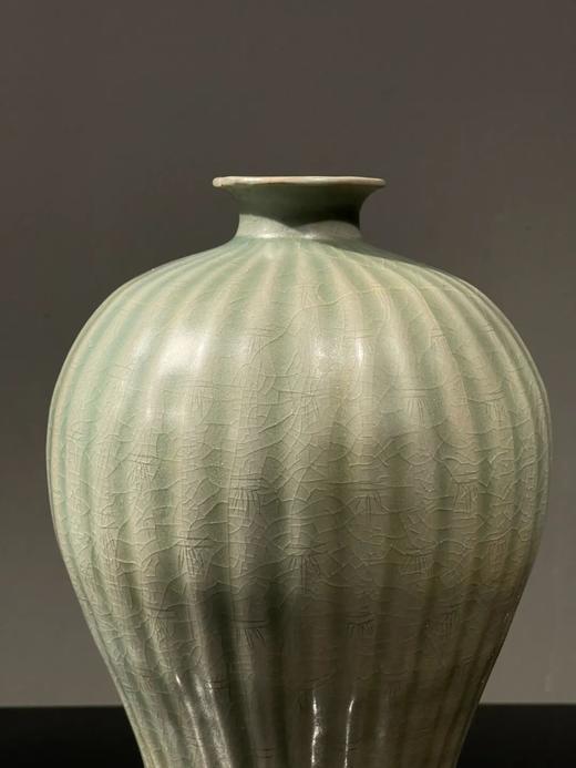 青瓷刻编竹纹梅瓶，顺丰包邮 商品图2