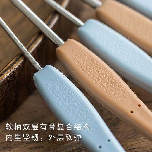 苏苏姐家【套装】彩色钩针手工编织工具不锈钢毛衣材料包毛线团针 商品图3