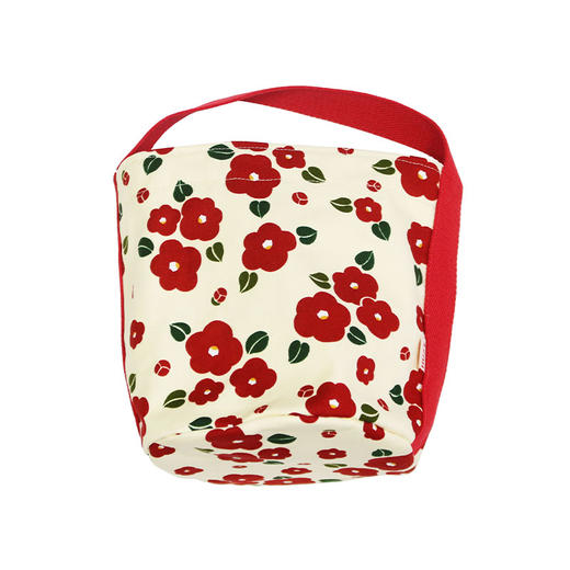 HUJI祤集圆桶手提包插画花花 商品图2