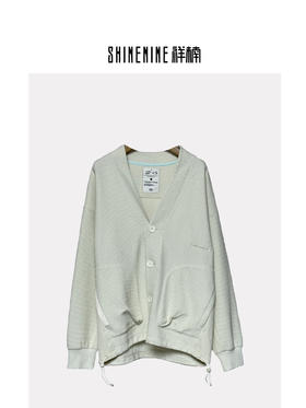 41256616纯色休闲开衫卫衣
