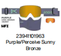 24/25BURTON雪镜LB M5 PURPLE/PRCV SUN BRNZ