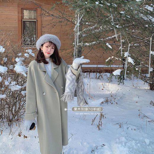 金蘑菇菇【黑标画廊大衣】 商品图3