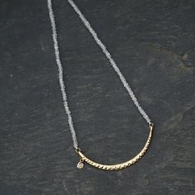 SpoiledBrat Jewelry月光石微笑项链