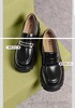 百丽学院风厚底乐福鞋女鞋2024春季新款JK鞋深口真皮单鞋 商品缩略图1