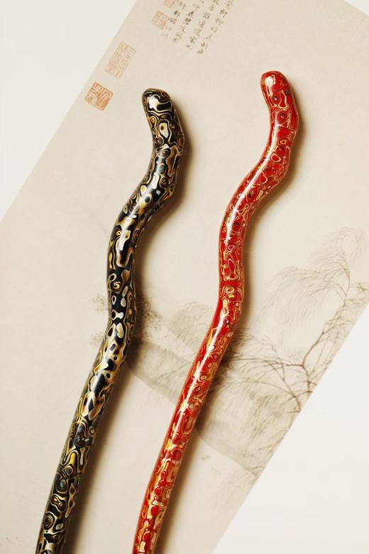 大漆°发簪（颜色随机） 商品图6