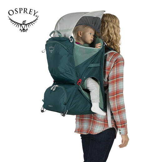 OSPREY POCO LT珀蔻超轻婴儿背架多功能户外徒步透气通风双肩背包 商品图3