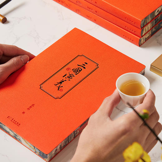 【赠帆布袋】《三国演义》典藏级礼盒，毛宗岗本+盛鹤年工笔绘+戴敦邦绘，大师绝笔品高清复刻，收藏级《三国演义》【G】 商品图3