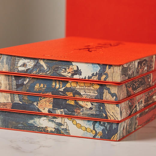 【赠帆布袋】《三国演义》典藏级礼盒，毛宗岗本+盛鹤年工笔绘+戴敦邦绘，大师绝笔品高清复刻，收藏级《三国演义》【G】 商品图5