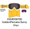 24/25BURTON雪镜LB M4 CYLINDRICAL GOLDEN/PRCV SUN ONYX