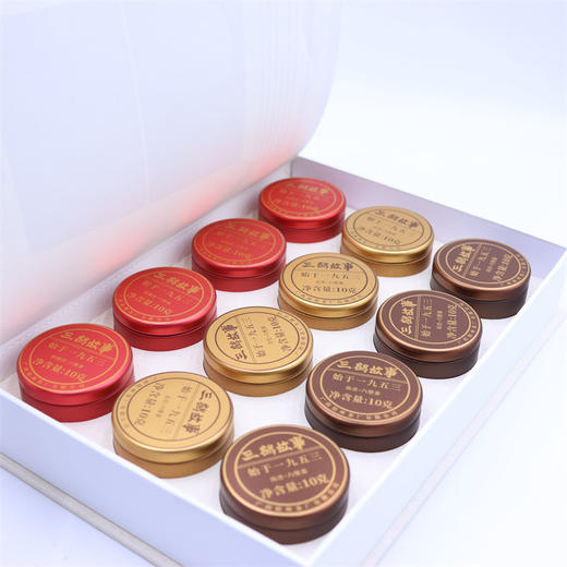 2023年三鹤六堡茶三鹤故事10g*12罐 商品图2