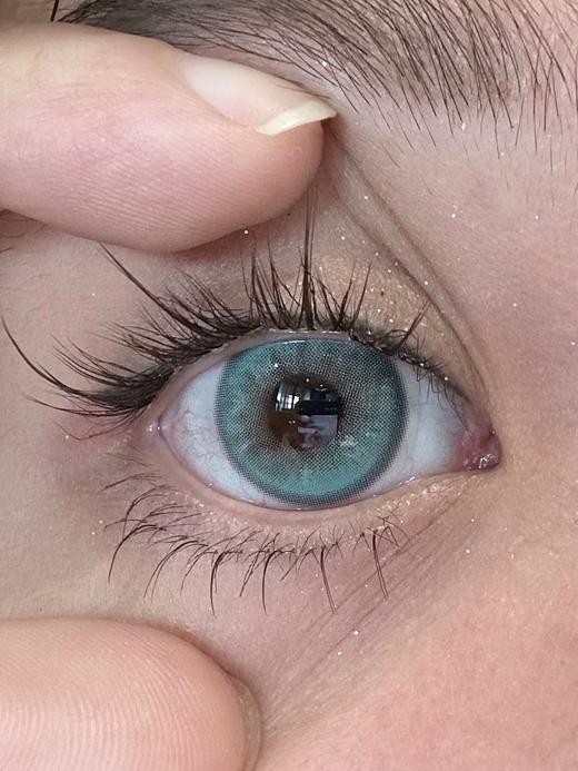 Cherrybee 绿菩提 月抛 两片 14.2mm 参考着色 13.3mm 基弧 8.7 含水 43% 新锐国货 商品图3