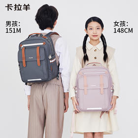 【云朵书包2.0PLUS版】卡拉羊六维防下坠小学生3-6年级20L云朵书包   万物生 CX2678