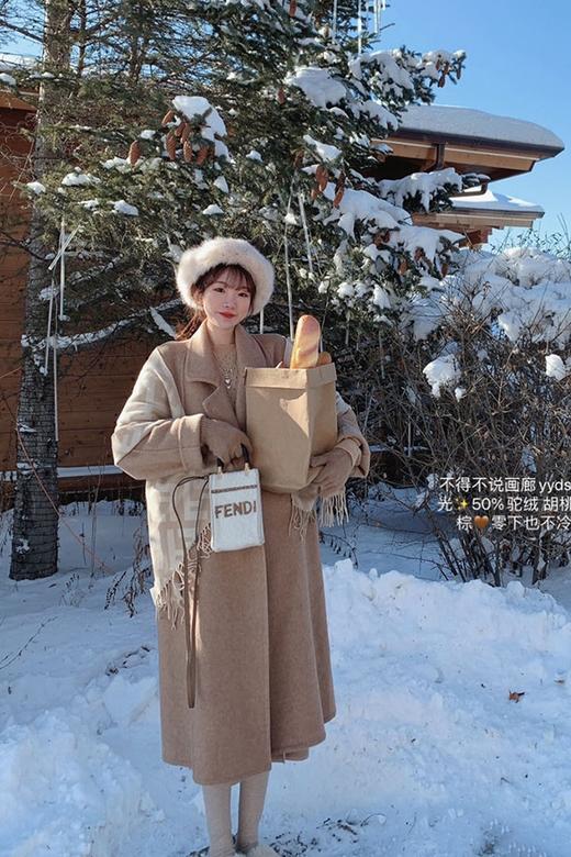 金蘑菇菇【黑标画廊大衣】 商品图5