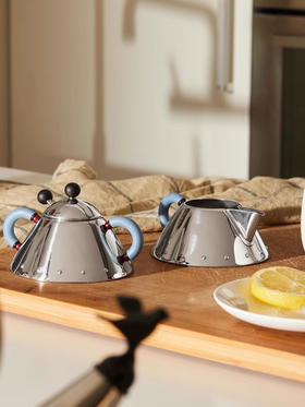 ALESSI/9097糖罐勺子套装厨房密封轻奢调料罐欧式