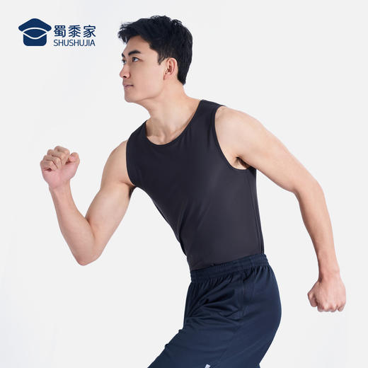 【空调冷风背心/清仓】运动训练背心坎肩透气网眼无袖T恤B002 商品图9