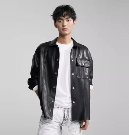 CKJ男士衬衫式外套J325010 商品图0