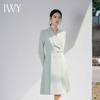IWY/清新绿色西装连衣裙长袖名媛高级设计感医美服装高端演讲比赛服装Q13334 商品缩略图0