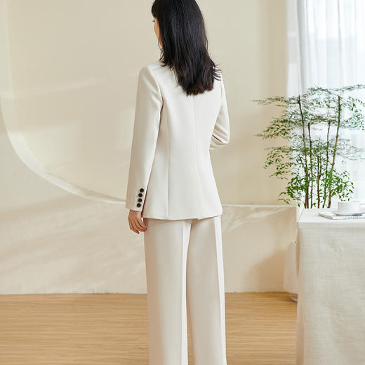 米思阳2026春季新款通勤商务西服套装职业气质正装西装两件套1058 商品图2