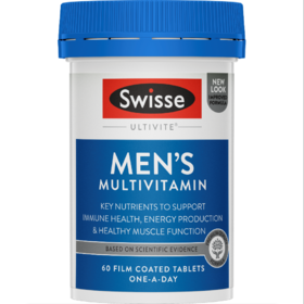 [包邮包税]Swisse男性复合维生素60片澳版