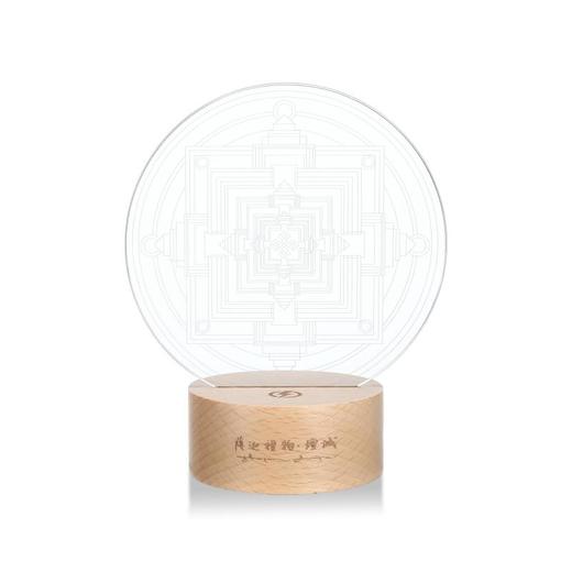 萨迦礼物【坛城】小夜灯 LED便携可充电小众精致礼物 醍醐原创国庆闪购 商品图5