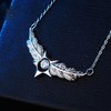 【五星橄榄枝系列】新款925银锆石项链戒指手镯ss 商品缩略图3
