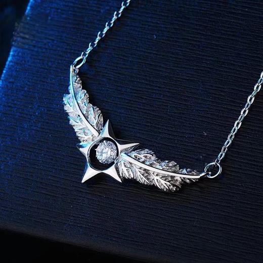 【五星橄榄枝系列】新款925银锆石项链戒指手镯ss 商品图3