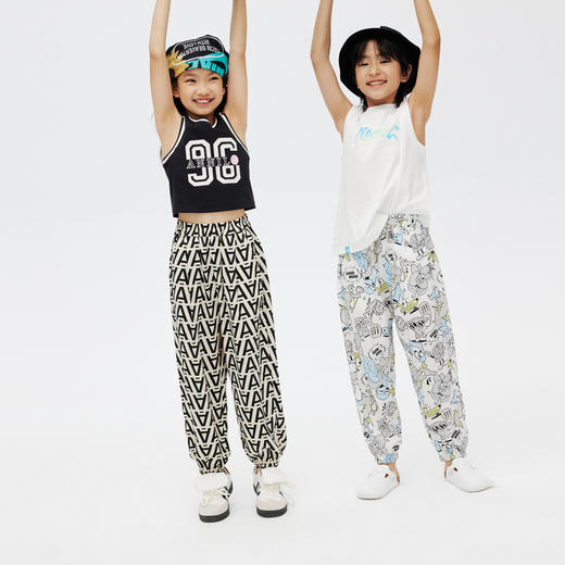 男女童梭织单裤防蚊裤夏季新款安奈儿童装EM426012 商品图3