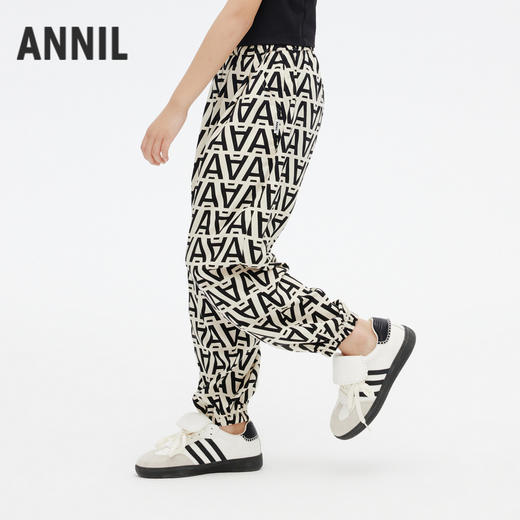 男女童梭织单裤防蚊裤夏季新款安奈儿童装EM426012 商品图2