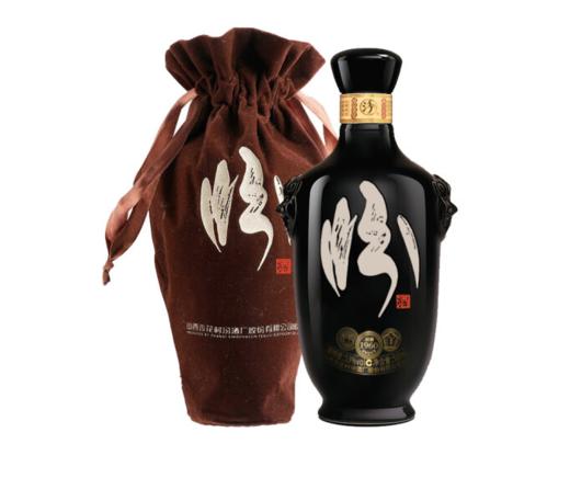 山西杏花村汾酒股份53度黑虎头汾500ml*4*2整箱装国产清香型白酒 商品图0