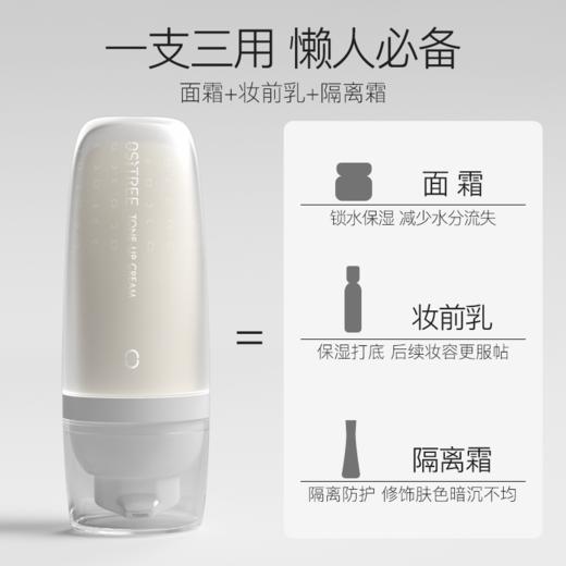 【折扣特价|任选❸件享6.5折】柳丝木素颜霜脸部懒人霜隔离霜遮瑕提亮肤色 商品图6