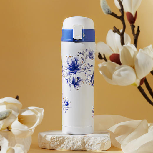 白玉兰保温杯 商品图0