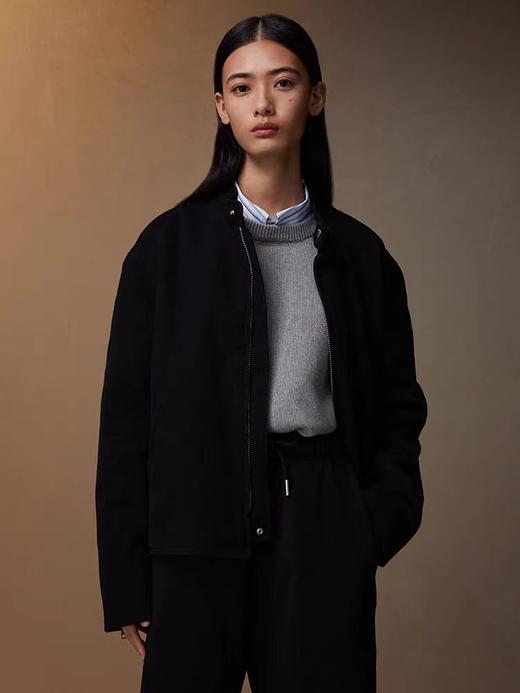 SUPERTOFU(SPTF)/JF-AW23-J031/洗水帆布机车夹克 商品图0