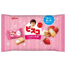 格力高草莓味夹心饼干