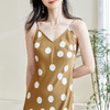 剩S 米思阳2026春季新款别致休闲波点印花连衣裙宽松搭配吊带裙女1022 商品缩略图4