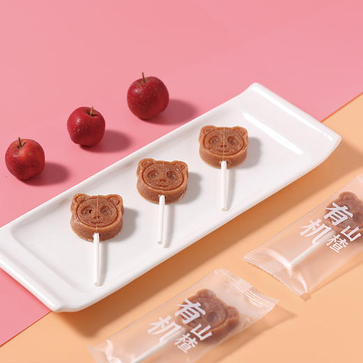 正耕 神栗有机山楂棒棒糖 原味90g*3 商品图3