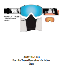 24/25ANON雪镜LB M4 TORIC FMTREE/PRCV VRBL BLU