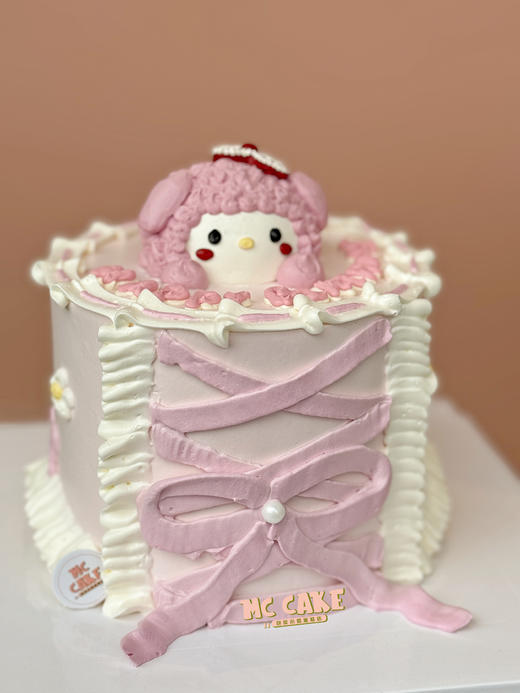 美乐蒂头像立体手绘蛋糕|三丽鸥 商品图0