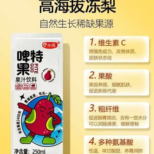 临夏伊珍源啤特果 250ML/盒*10盒装 全国包邮 商品图8