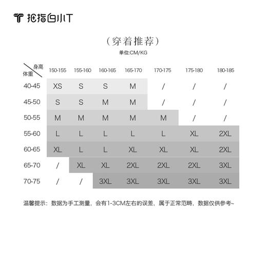 拇指白小T女士经典水光魔术PLUS紧身短款圆领短袖T无限系列 商品图4