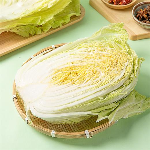 新鲜蔬菜 青曲绿道大白菜1颗（3斤左右） 商品图2