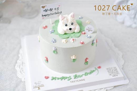 1027CAKE |   立体小动物 狗狗 西高地 商品图2